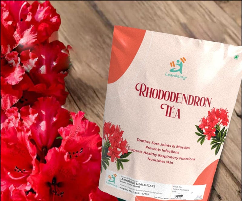 Leanbeing- Rhododendron Flower tea 30g | Buransh Flower | Nourishes skin - Image 2