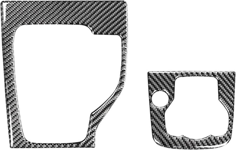 Vuzmode Carbon Fiber Gear Shift Panel Trim for Mazda 3 Axela - Image 1