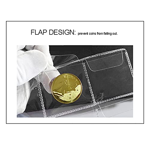 AITIME Coin Album, Coin Collection Holder, AITIME 312 Pockets Coin Collection Holder Album for Collectors, Coin Collection Book to Storage Penny to Dollar Coins - Image 2