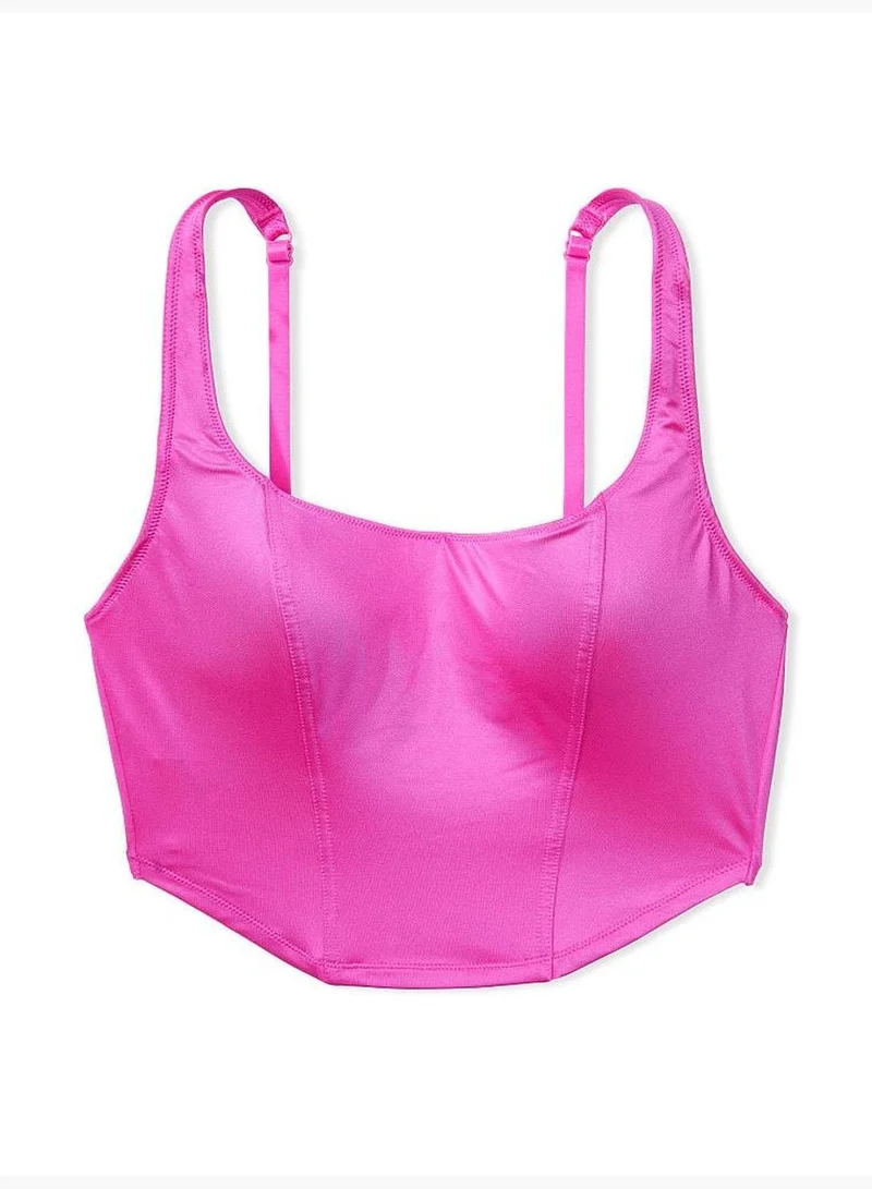 Victoria's Secret Satin Lightly Lined Corset Top