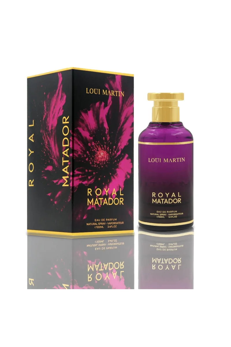 Loui Martin Royal Matador Eau de Parfum 100ml | Rosewood, Cumin & Incense | Rose, Jasmine, Leather & Sandalwood