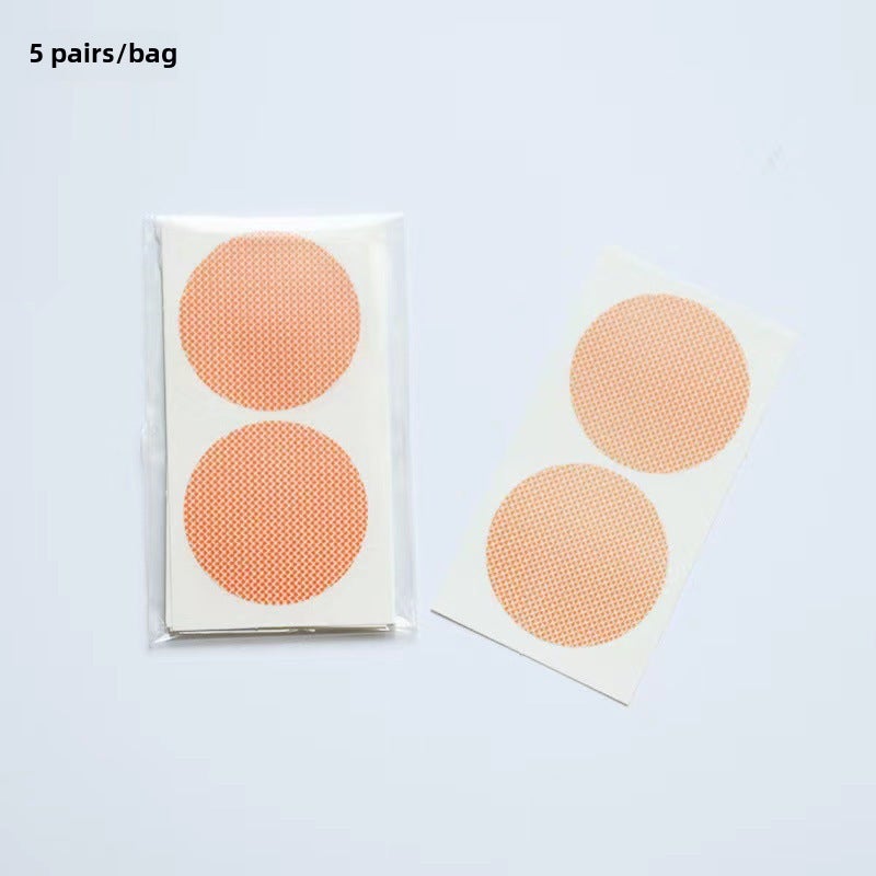 Mens Invisible Nipple Covers Anti-Chafing Marathon Pads Skin color (10 stickers and 5 pairs) - Image 1