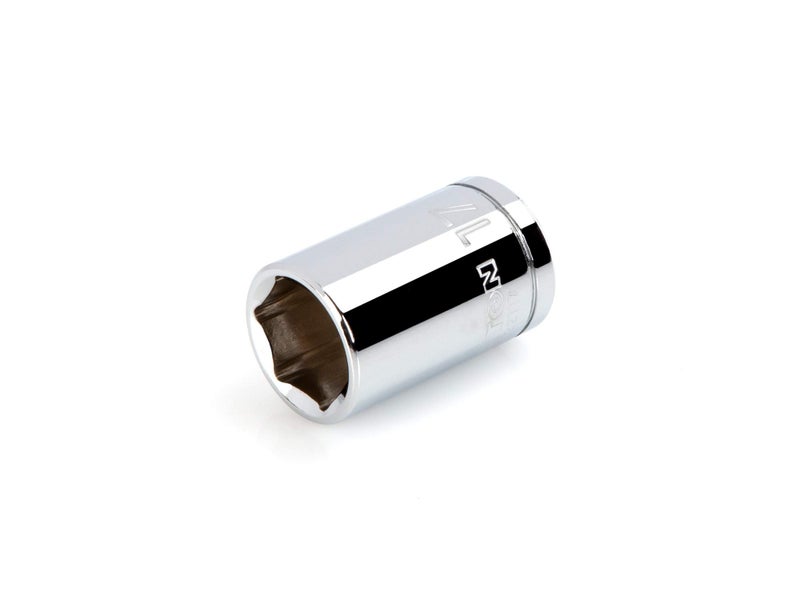 TEKTON 1/2 Inch Drive x 17 mm Shallow 6-Point Socket | SHD22117 - Image 1