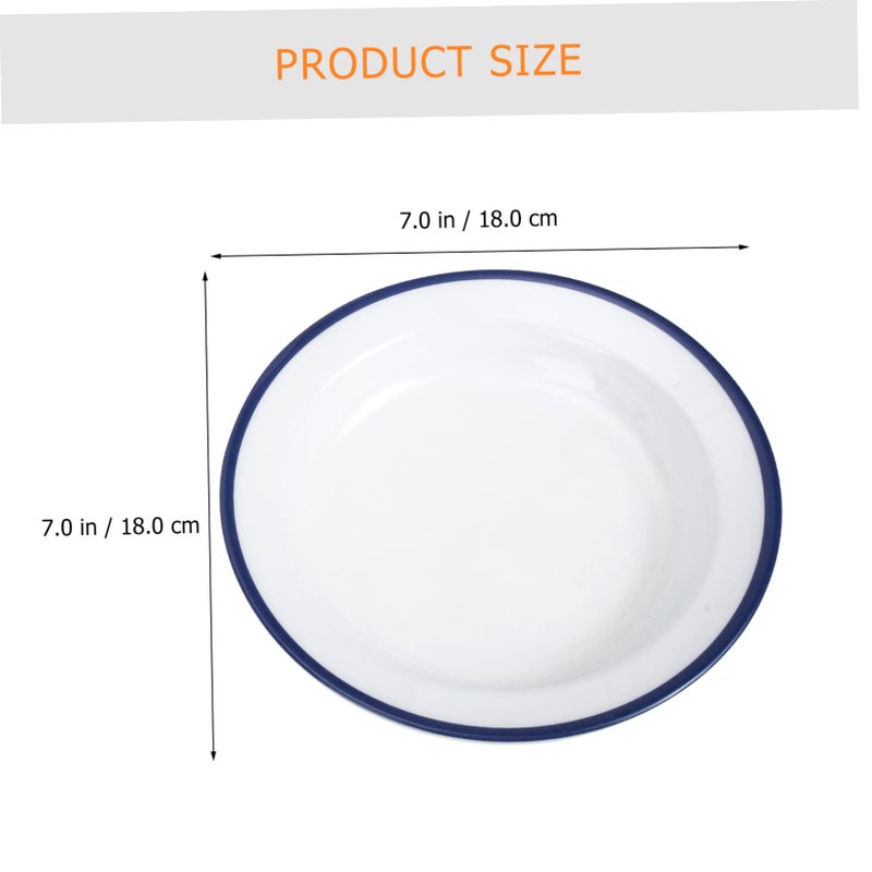 White Asian Style Dinnerware Set with Bowls Plates and Cups for Soup Rice Salad Indoor Outdoor Use - Image 3