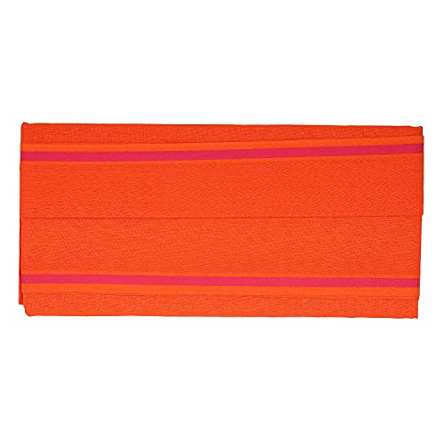 ROLIMOLI 100 Percent Cotton Red Gamchha Angochha Soft Absorbent Traditional Towel for Bath Travel Daily Use Durable Fabric (Set of 1) (2 Meter) - Image 3