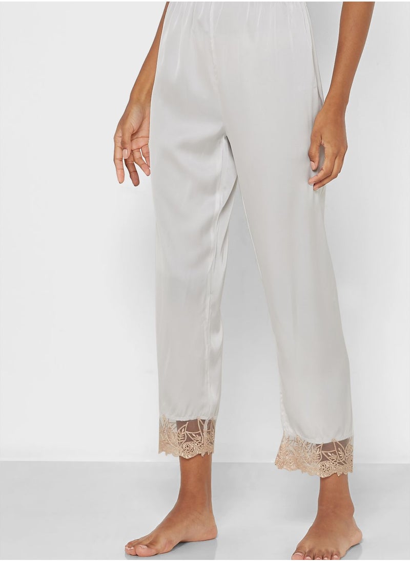ELLA - 4 Piece Satin Pyjama Set - Image 1