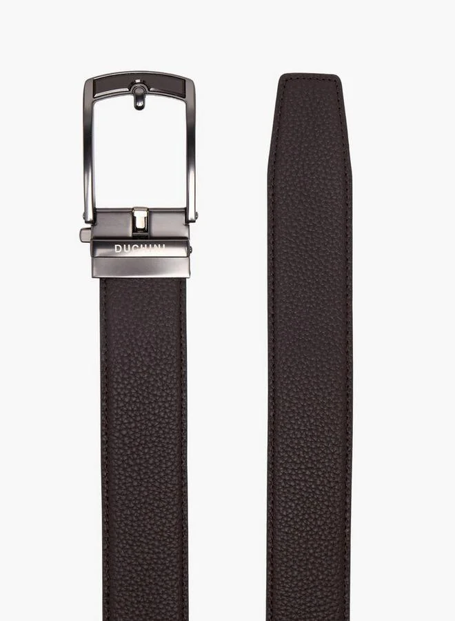 Duchini BROWN Men Pin Buckle Leather Belt for Men | Best Price UAE
