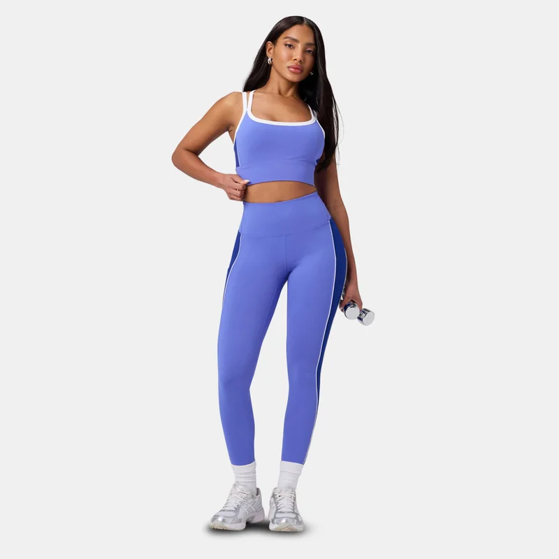 Fabletics Blue Women's Principal Medium Impact Bra for Women | Best Price UAE