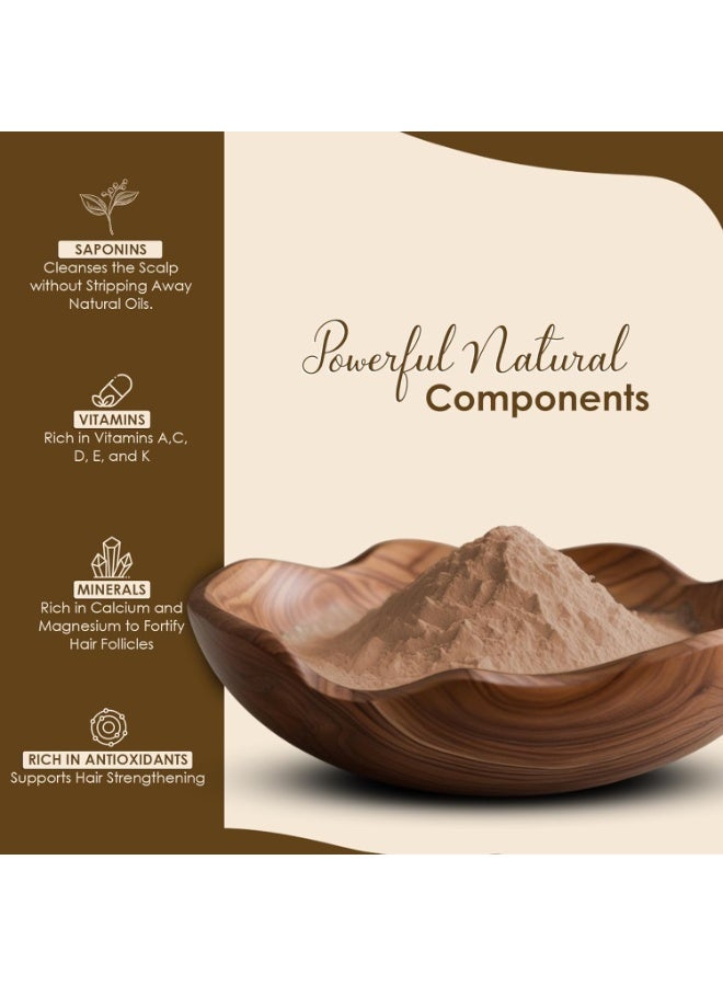 ميناتور مسحوق شيكاكاي (أكاسيا كونسينا) من مي ناتشر | بلسم ومنظف ممتاز للشعر | للشعر المجعد | قناع للشعر للرجال والنساء | مناسب لجميع أنواع الشعر | 227 غرام (8 أونصة) - Image 4