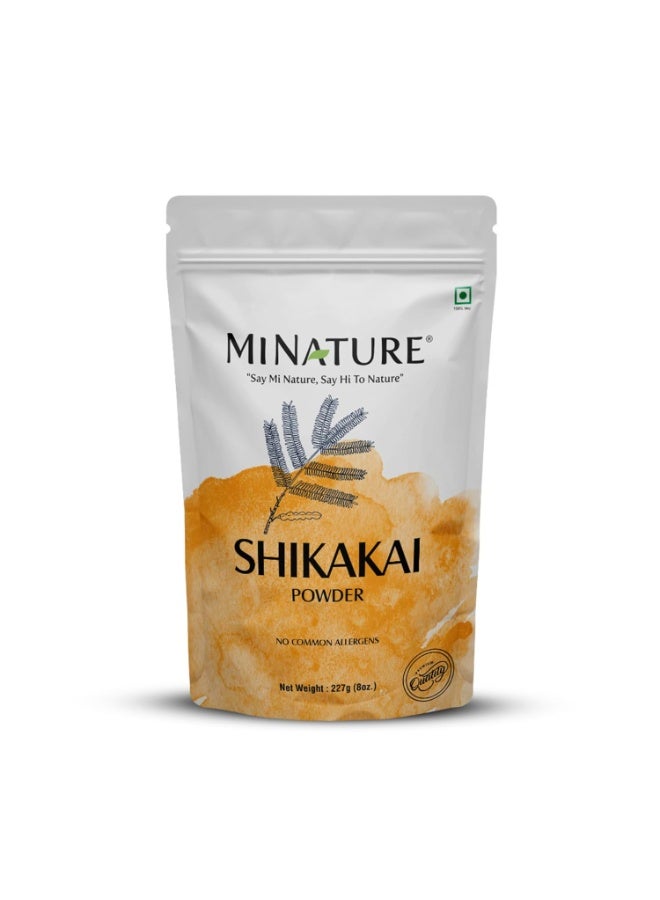ميناتور مسحوق شيكاكاي (أكاسيا كونسينا) من مي ناتشر | بلسم ومنظف ممتاز للشعر | للشعر المجعد | قناع للشعر للرجال والنساء | مناسب لجميع أنواع الشعر | 227 غرام (8 أونصة) - Image 1