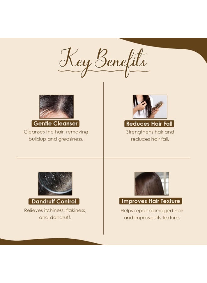 ميناتور مسحوق شيكاكاي (أكاسيا كونسينا) من مي ناتشر | بلسم ومنظف ممتاز للشعر | للشعر المجعد | قناع للشعر للرجال والنساء | مناسب لجميع أنواع الشعر | 227 غرام (8 أونصة) - Image 3