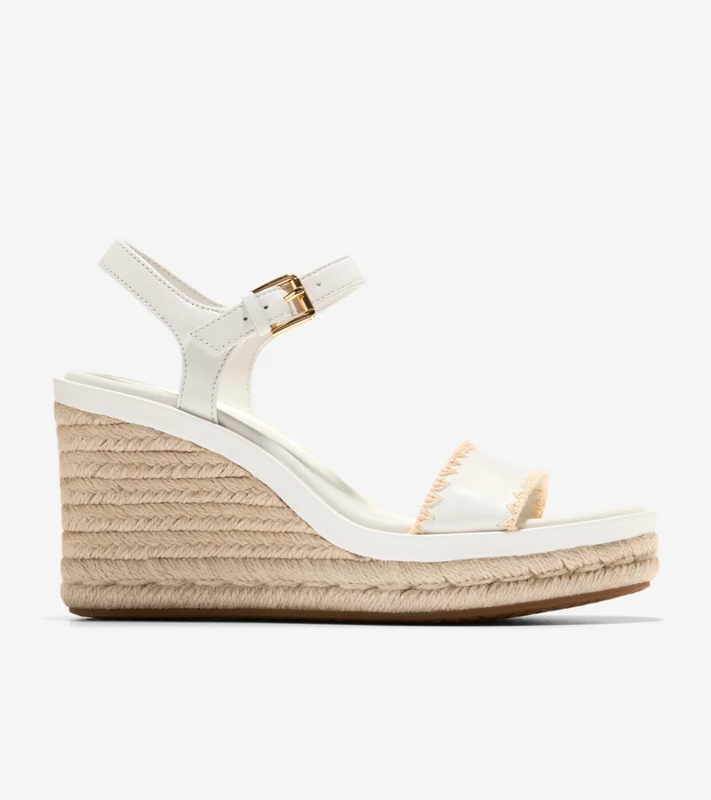 كول هان Women's Cloudfeel Asbury Espadrille Wedge Sandals