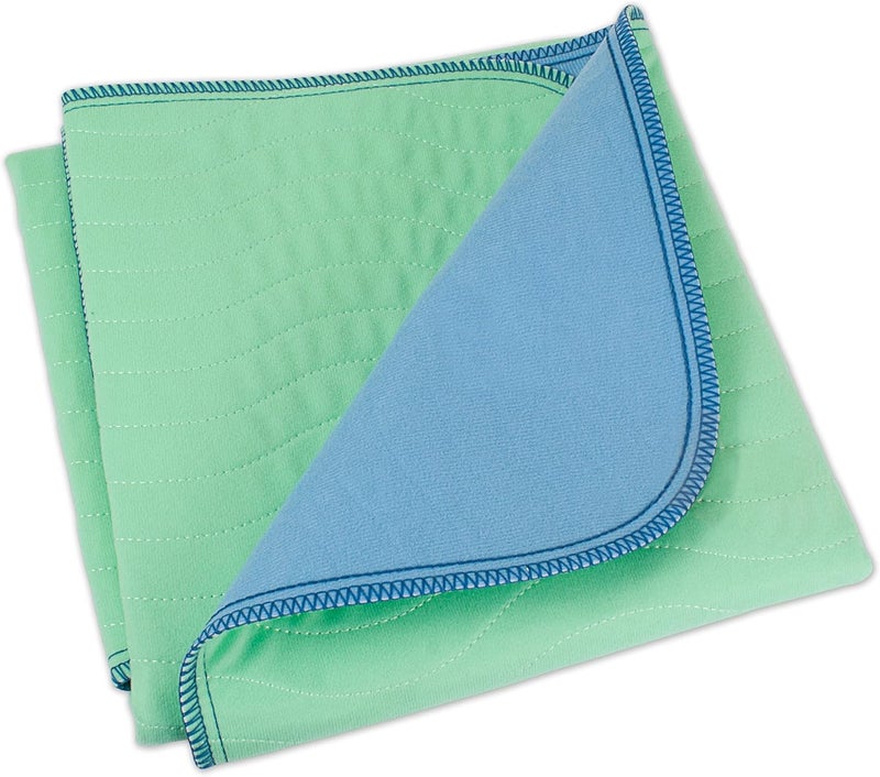 Eurow Eurow Esteem Reusable Incontinence Bed Pad with 4 Layers and Anti Slip Backing, for Adults, Kids, and Pets, 34 by 36 Inches 