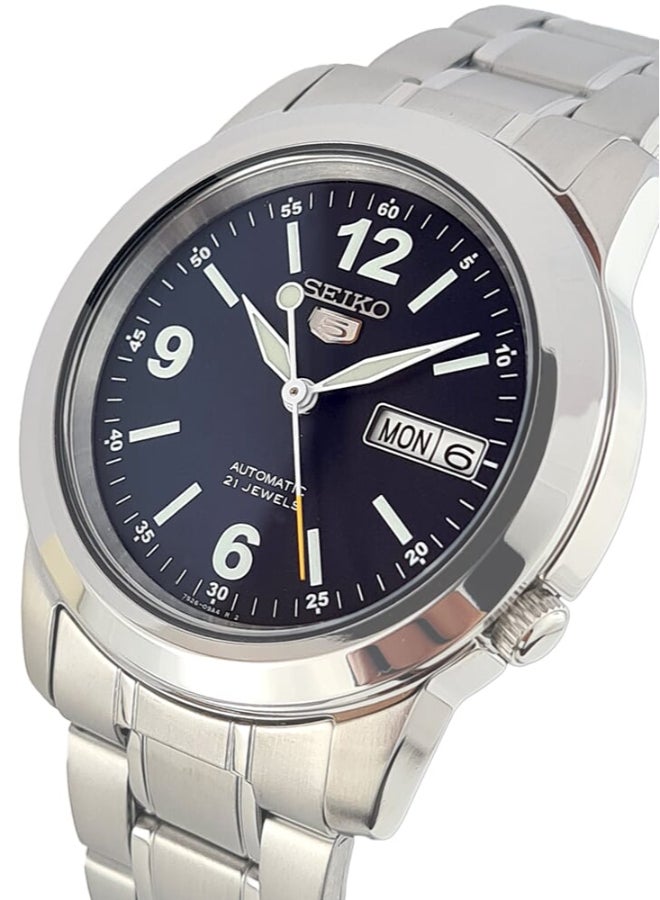 Seiko Classic 21 Jewels 38 mm Stainless Steel Watch for Men SNKE61K1 - Image 2