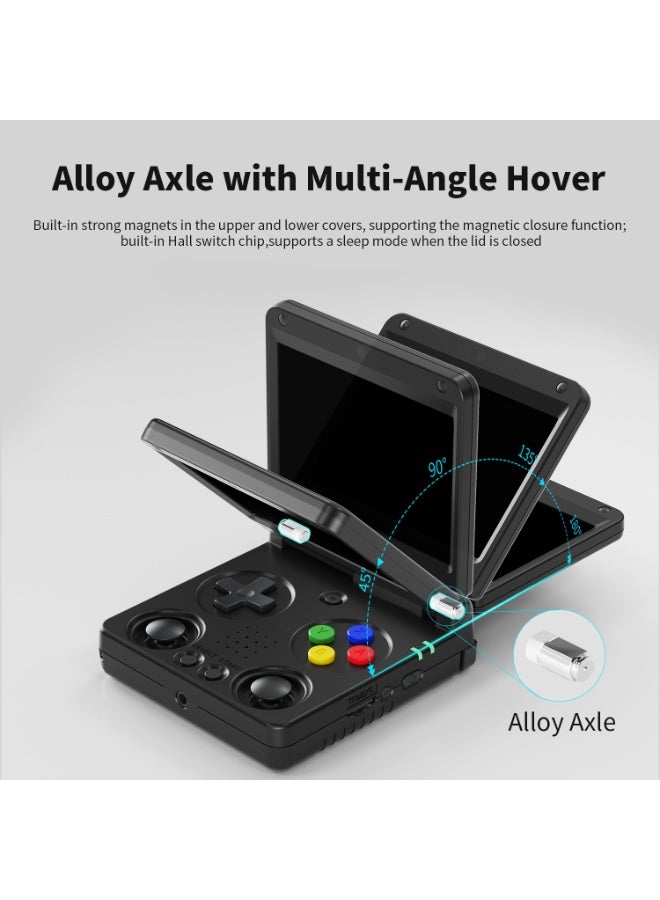 ANBERNIC RG35XX SP Retro Handheld Game Console Linux System HDTV Output 3.4 Inch IPS Screen WiFi HDMI Bluetooth With 64G TF Card 5000+ Classic Games 3300mAh Battery Black - Image 2