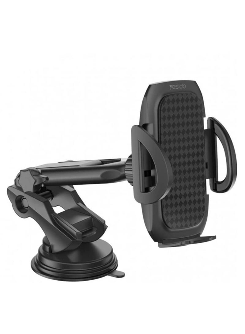 Yesido C111 Stretchable Multi Angles Dashboard Phone Holder. - Image 1