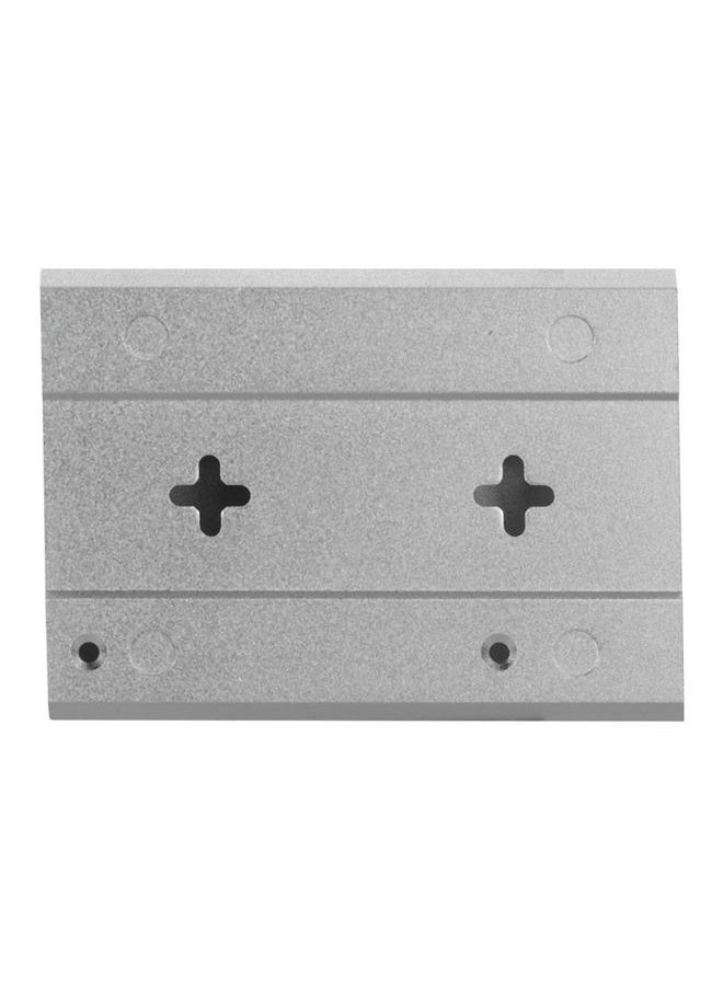 Thoraya Anti-interference Aluminium Alloy Case for Raspberry Pi 3B+/3B/2B Fast Heat Dissipation -Silver  - Image 2