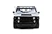 Jada Toys Just Trucks 124 2003 Hummer H2 with Rack Diecast Car Grey Toys for Kids and Adults 32310 - Image 3