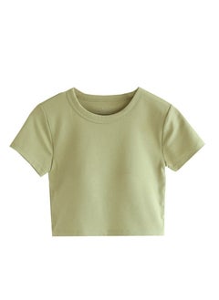 ASIV Women Padded Short Sleeve Top with Built-in Bra – Wireless, Comfortable, No Need for Extra Bra  - Image 4