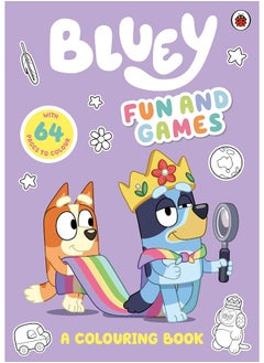 Ladybird Bluey: Fun and Games Colouring Book: Official Colouring Book  - Image 1