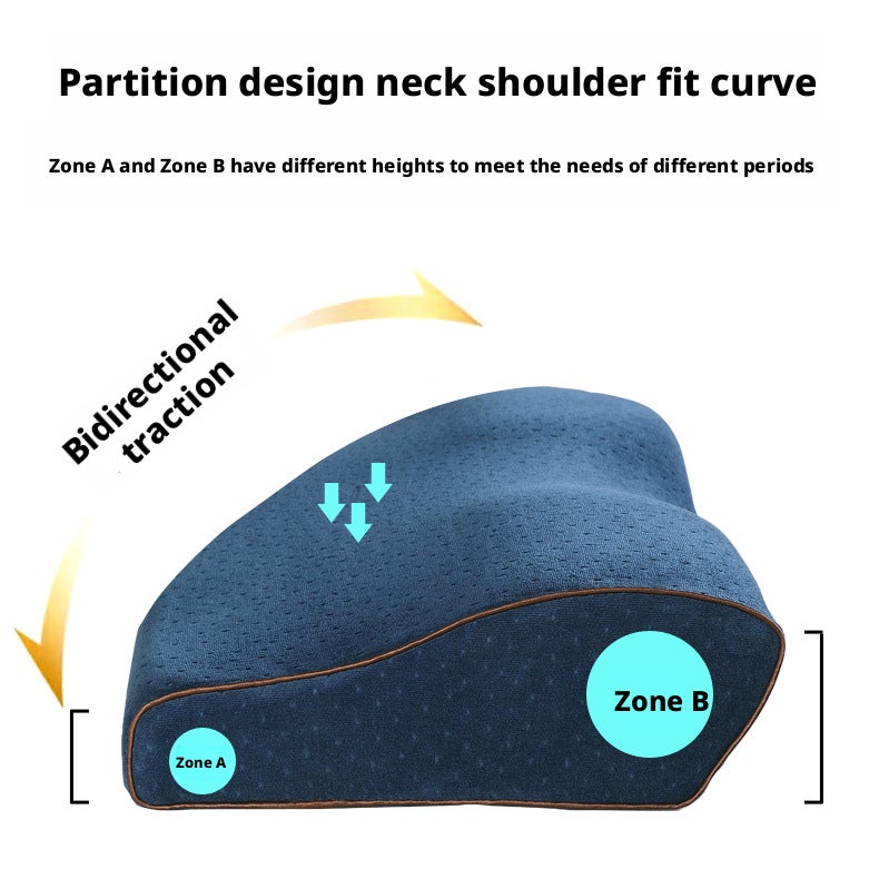Butterfly Memory Foam Pillow for Cervical Support - Image 3
