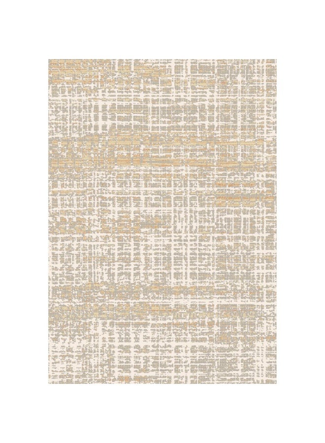 DANUBE HOME Harmony Modern Distressed Rug | Washable Modern Rugs Style | Polypropylene + Polyester Area Rug Floor Covering | Indoor Carpet For Living Room Dining Bedroom 240X340cm-Brown - Image 4