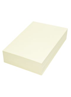 FIS FIS Executive Laid Bond Paper, 500 Sheets, 100 gsm, Cream Colour, A4 Size - FSPALD100CR 