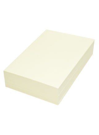 FIS Executive Laid Bond Paper, 500 Sheets, 100 gsm, Cream Colour, A4 Size - FSPALD100CR