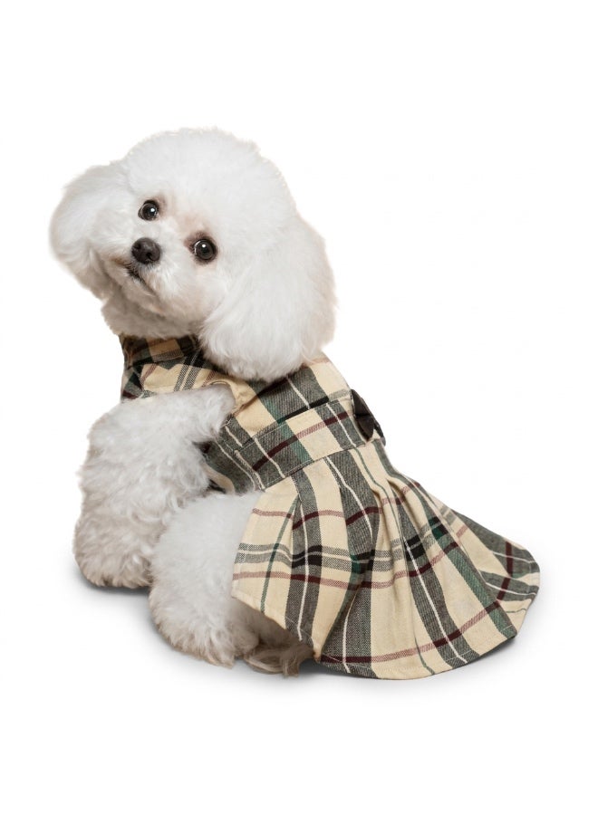 Winter Fresh Heritage Plaid Dress - Small Size