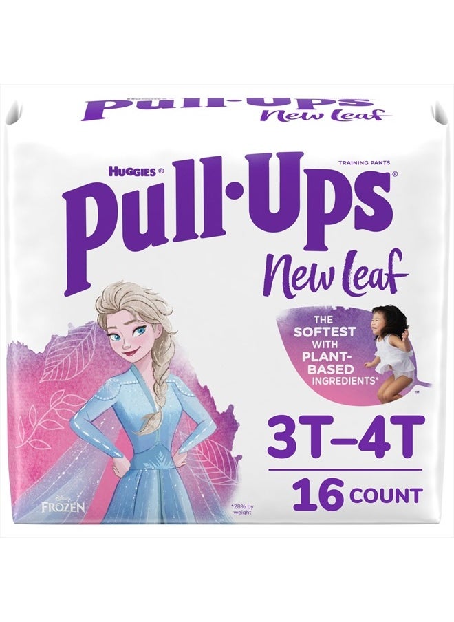 Pull-Ups New Leaf Girls' Disney Frozen Potty Training Pants, 3T-4T (32-40 lbs), 16 Ct  - Image 1
