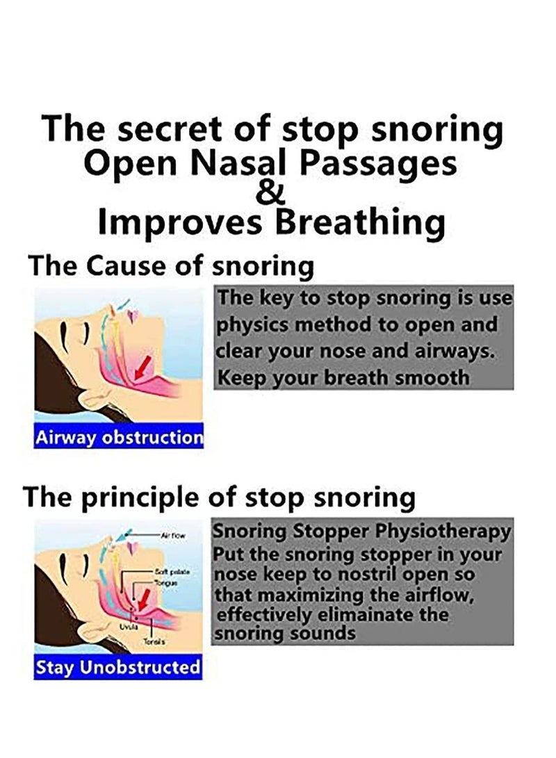 Zikra Anti Snoring Devices for Sleep Nose Clips - Nasal Dilator, Anti Snore Nose Clip Device Adjustable Solution, Anti Snoring Aid Sleep Device, Snore Stopper Stop Anti Snoring Device Solution - Image 4