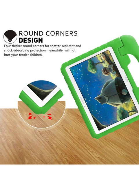 2020 Student Computer Bag Protective Cover EVA Learning Machine Drop-resistant Shell MediaPad T5/M5/M6 In Stock-Color:Green-Applicable Model:sx T800