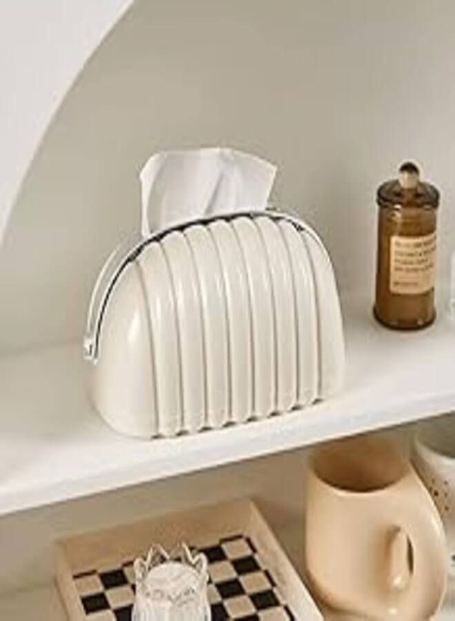 Cream shaped home tissue box living room bedroom desktop cream shape high appearance small size perfume tissue box spring tissue box