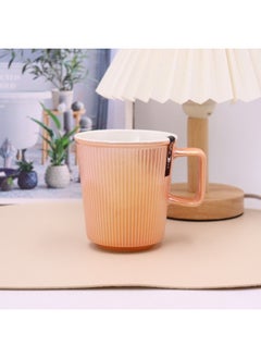 Group Tiger 4pcs Korean Style Porcelain Coffee Mugs Cute Hot Coffee Mug with Glazed Finish Pear Shape 400ml  - Image 3