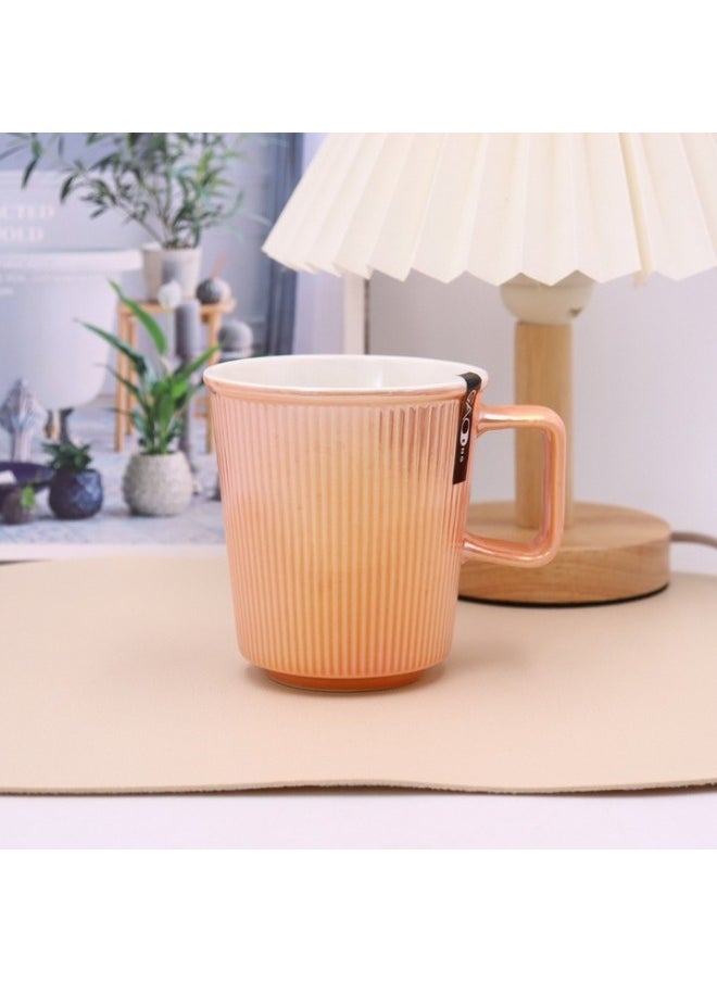 Group Tiger 4pcs Korean Style Porcelain Coffee Mugs Cute Hot Coffee Mug with Glazed Finish Pear Shape 400ml  - Image 3