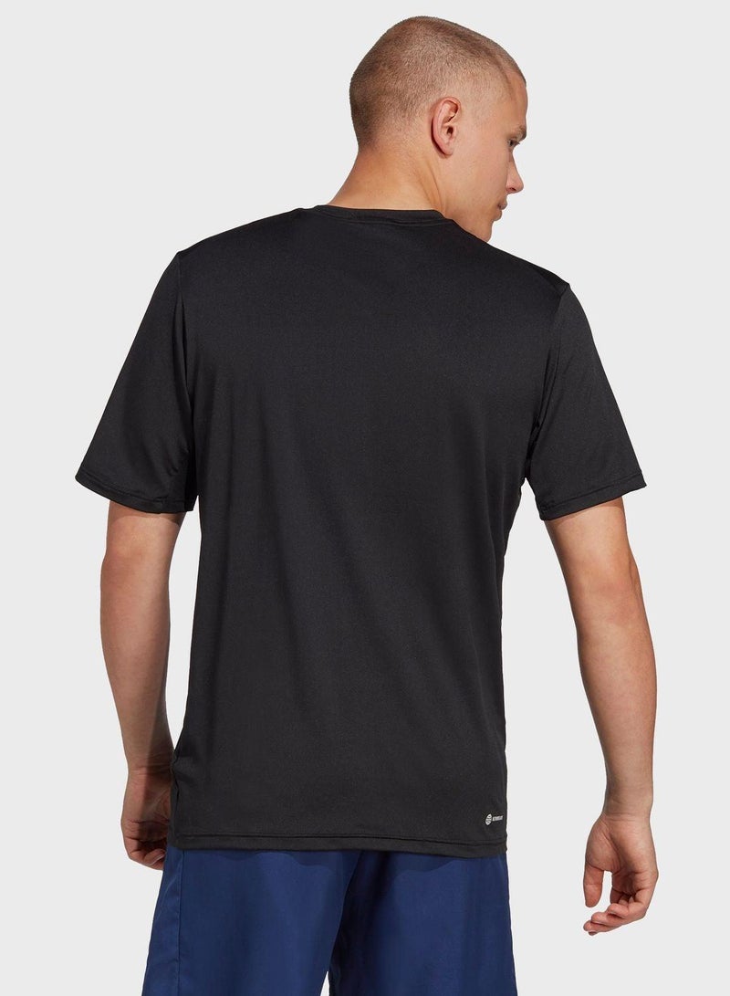 Adidas Train Essentials Stretch Training T-Shirt - Image 2