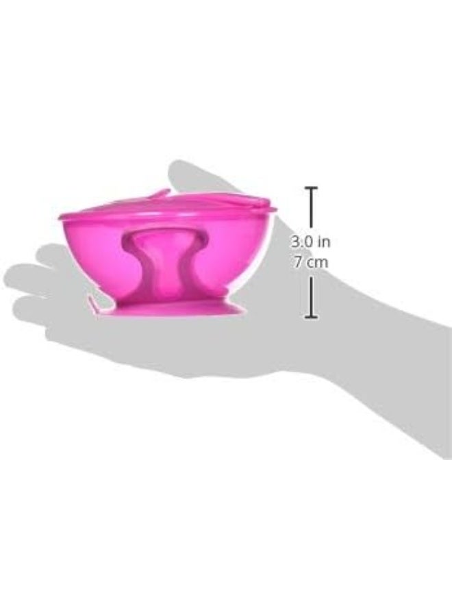 Nuby Easy Go Suction Bowl With Lid And Snap-In Spoon, Colors May Vary - Image 3