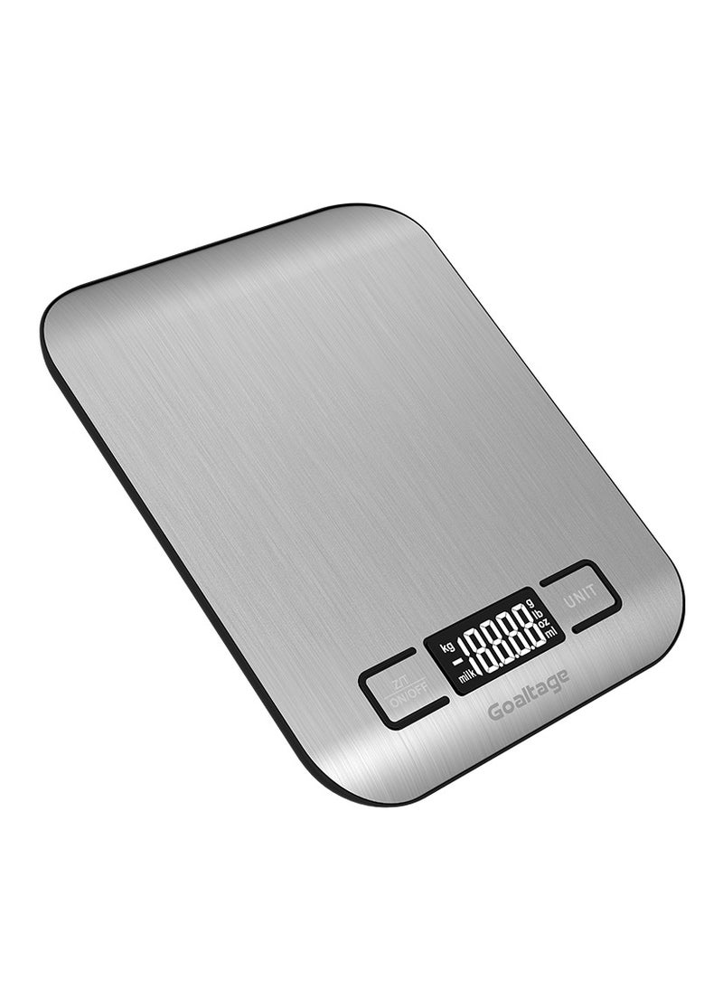 Goaltage True Balance Digital Kitchen Scale with 5 Measuring Units, High-Precision, Tare and Auto-oﬀ Functions, Overload Alert and Compact Design Premium Quality High Precision Sensor for Accurate Measurements  - Image 3