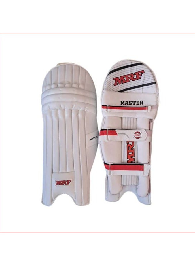 MRF Master Junior Cricket Batting Leg Guard Size Youth RH  - Image 1