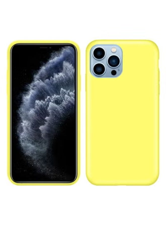 GULFLINK Back Cover Phone Protect Case for iPhone 14 Pro Max Yellow - Image 1