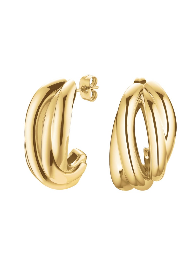RoseField Rosefield Statement Tangle Earrings - JESTG-J1057  - Image 2