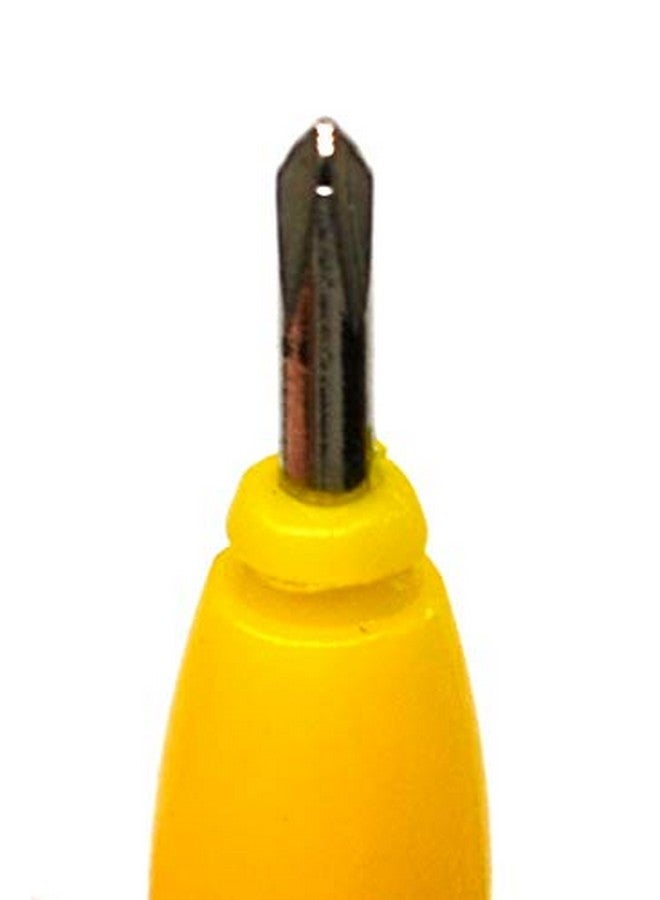 Teak Tuning Standard Fingerboard Tool, Screwdriver and Nut Driver, Yellow Colorway, Pack of 1 - Image 4