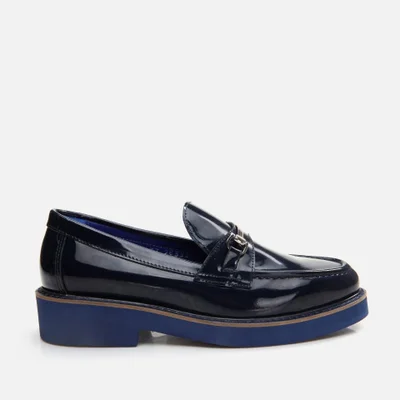 Hotiç 01AYH291740A680 GENUINE Leather Navy Blue Women's Loafer