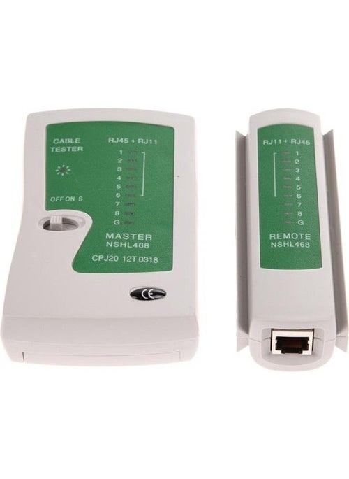 Dlax Network Tester RJ45/RJ11 Adsl Internet Cable Tester Cat5/6  - Image 1