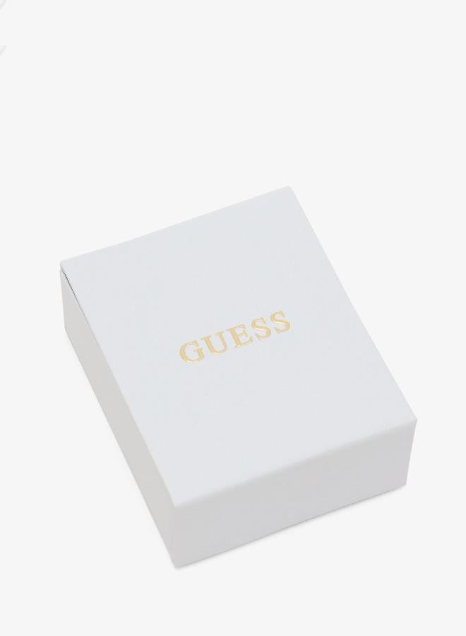 GUESS Pave Heart Y Chain Necklace - Image 5