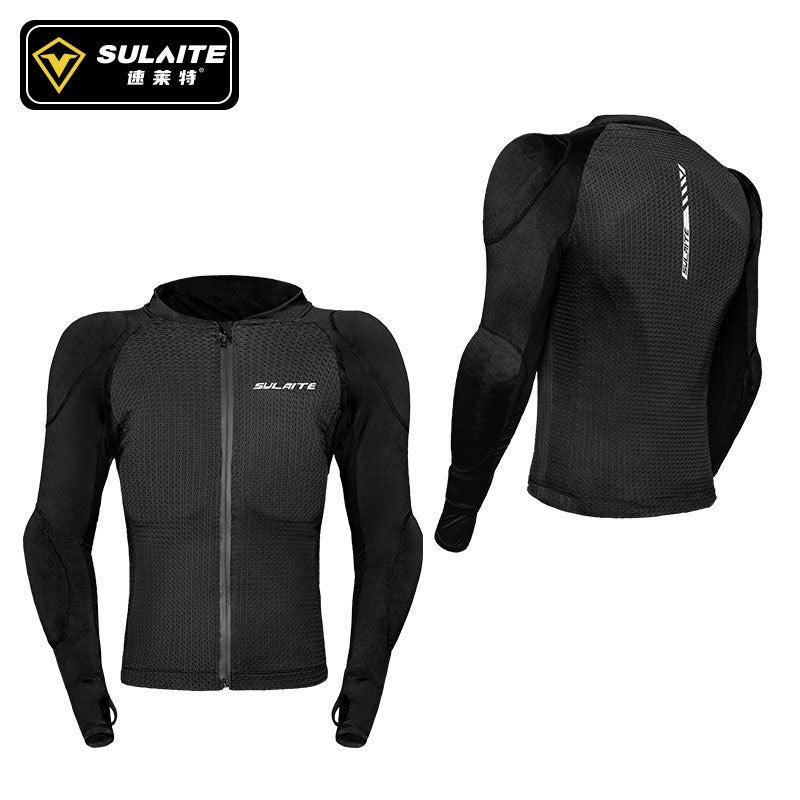 Motorcycle Protective Jacket Mesh Breathable Summer Riding Armor Racing Suit - Image 5