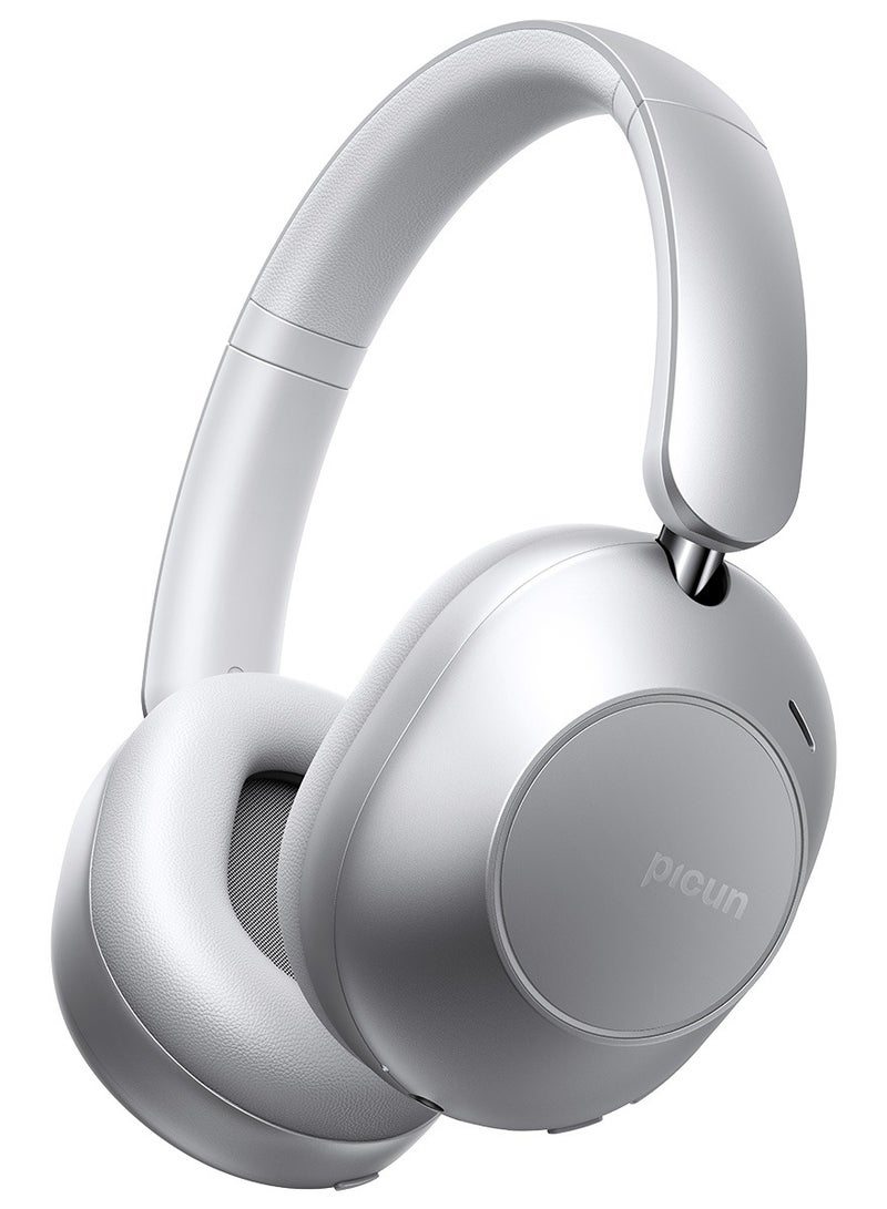 Picun F6 Wireless Gaming Headphones Active Noise Cancelling Head Tracking 3D Audio 40mm Hi-Res ANC Bluetooth Headset HIFI APP Control - Image 1