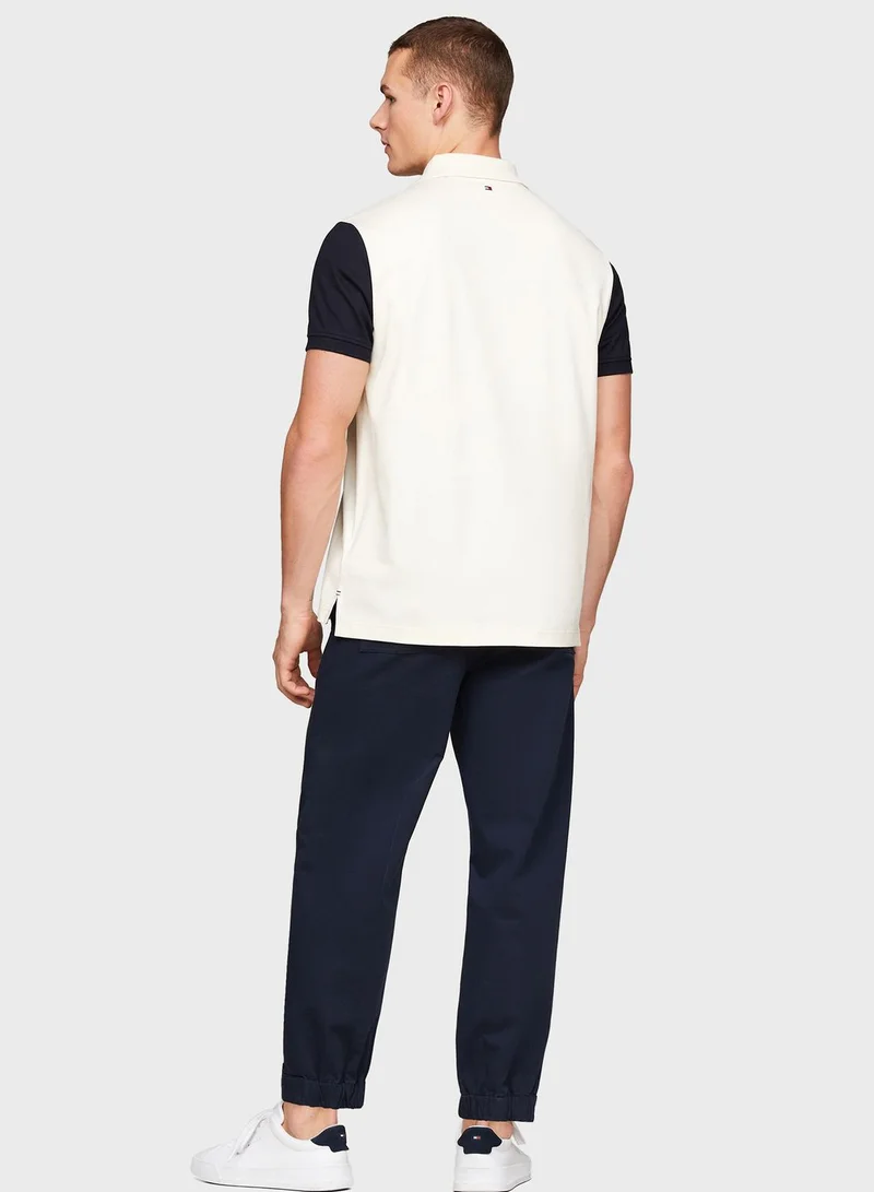 TOMMY HILFIGER Color Block Polo