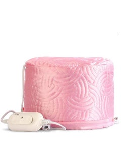 Maharsh Hair Care Thermal Head Spa Cap Treatment With Beauty Steamer Nourishing Heating Cap, Spa Cap For Hair, Spa Cap Steamer For Women (Pink) (Model 1)  - Image 2