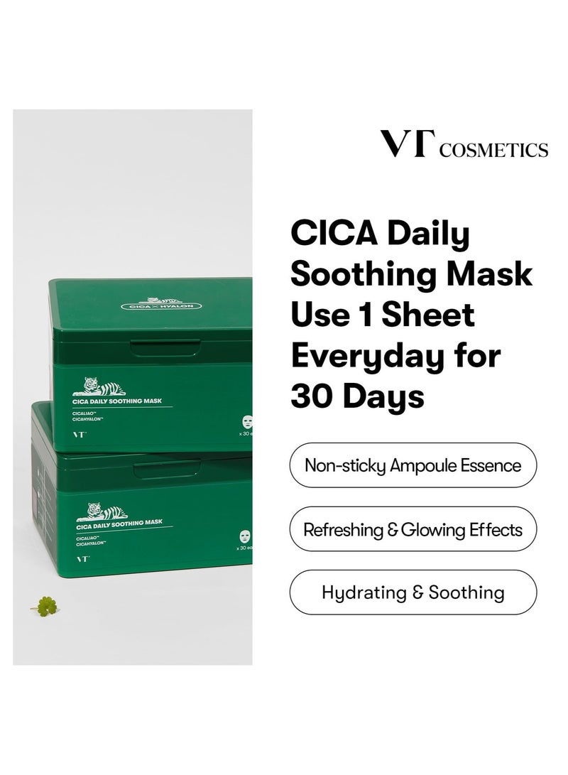VT COSMETICS Daily Soothing Mask 30ea - Image 2